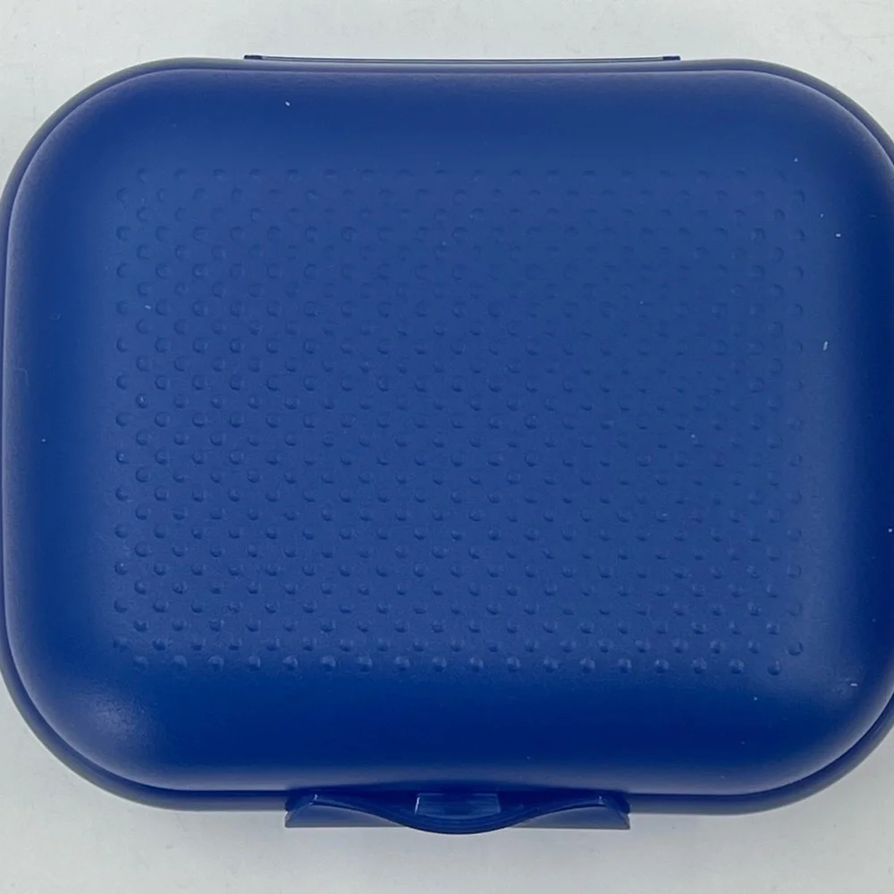 Tupperware Packables 4 Pc. Set Purple Oyster Travel Craft Sewing‎ Rare New HTF